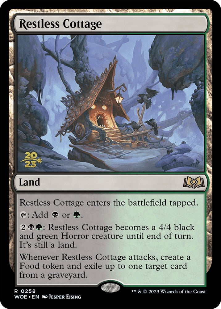 Restless Cottage [Wilds of Eldraine Prerelease Promos] | Galaxy Games LLC