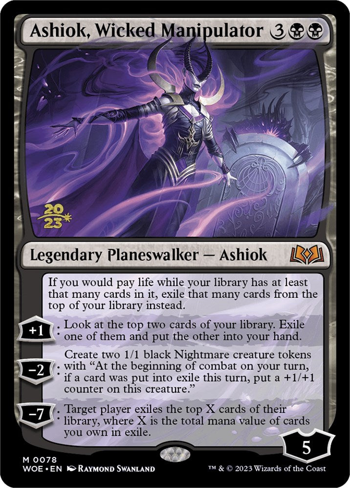 Ashiok, Wicked Manipulator [Wilds of Eldraine Prerelease Promos] | Galaxy Games LLC