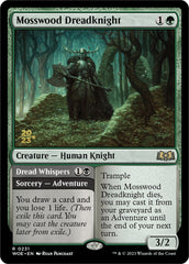 Mosswood Dreadknight // Dread Whispers [Wilds of Eldraine Prerelease Promos] | Galaxy Games LLC