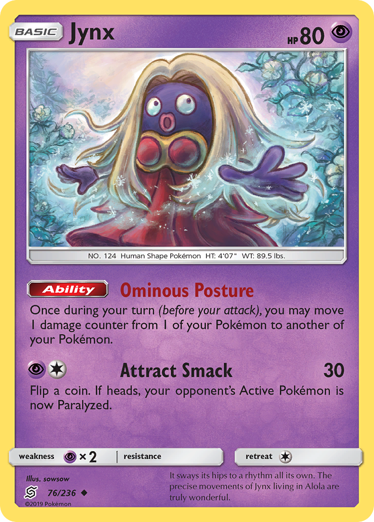 Jynx (76/236) [Sun & Moon: Unified Minds] | Galaxy Games LLC