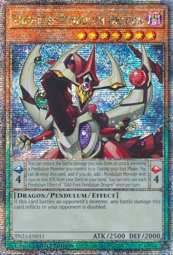Odd-Eyes Pendulum Dragon [TN23-EN011] Quarter Century Secret Rare | Galaxy Games LLC