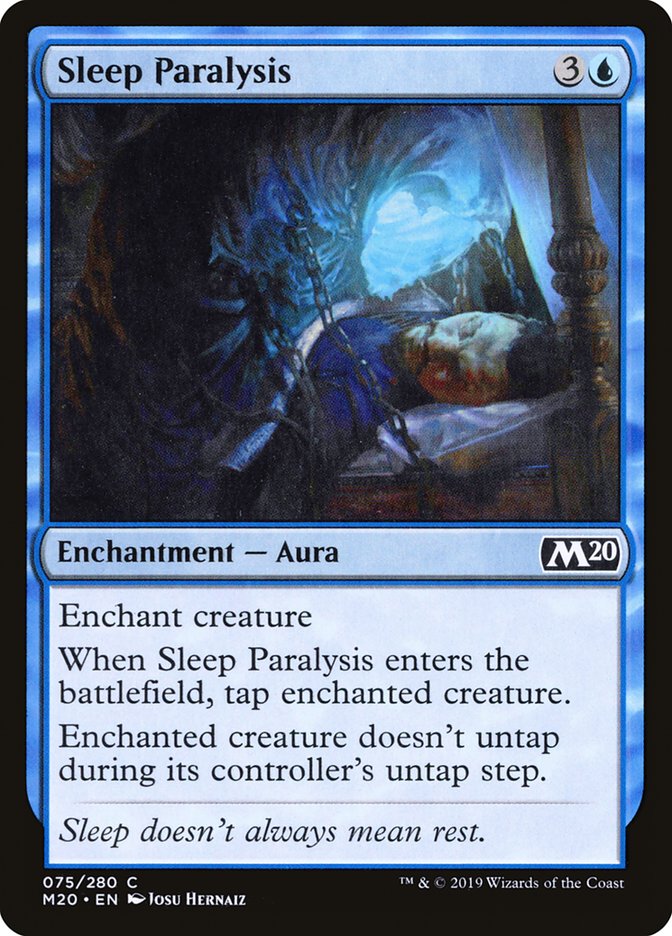 Sleep Paralysis [Core Set 2020] | Galaxy Games LLC