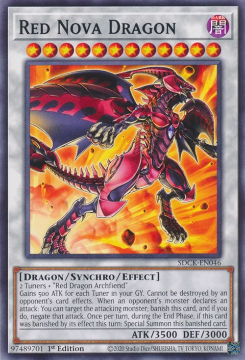 Red Nova Dragon [SDCK-EN046] Common | Galaxy Games LLC