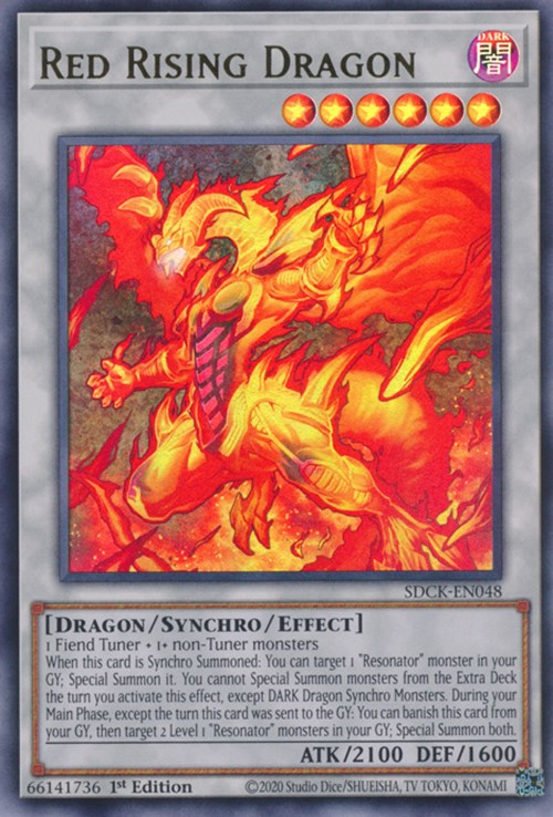 Red Rising Dragon [SDCK-EN048] Ultra Rare | Galaxy Games LLC