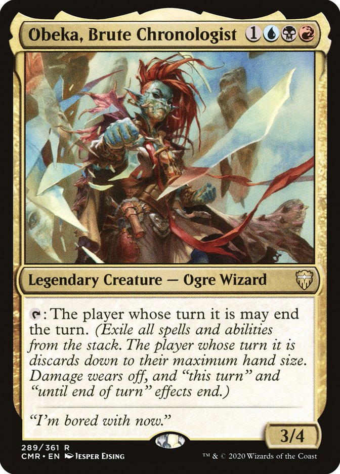 Obeka, Brute Chronologist [Commander Legends] | Galaxy Games LLC