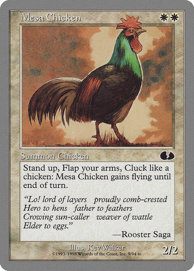 Mesa Chicken [Unglued] | Galaxy Games LLC