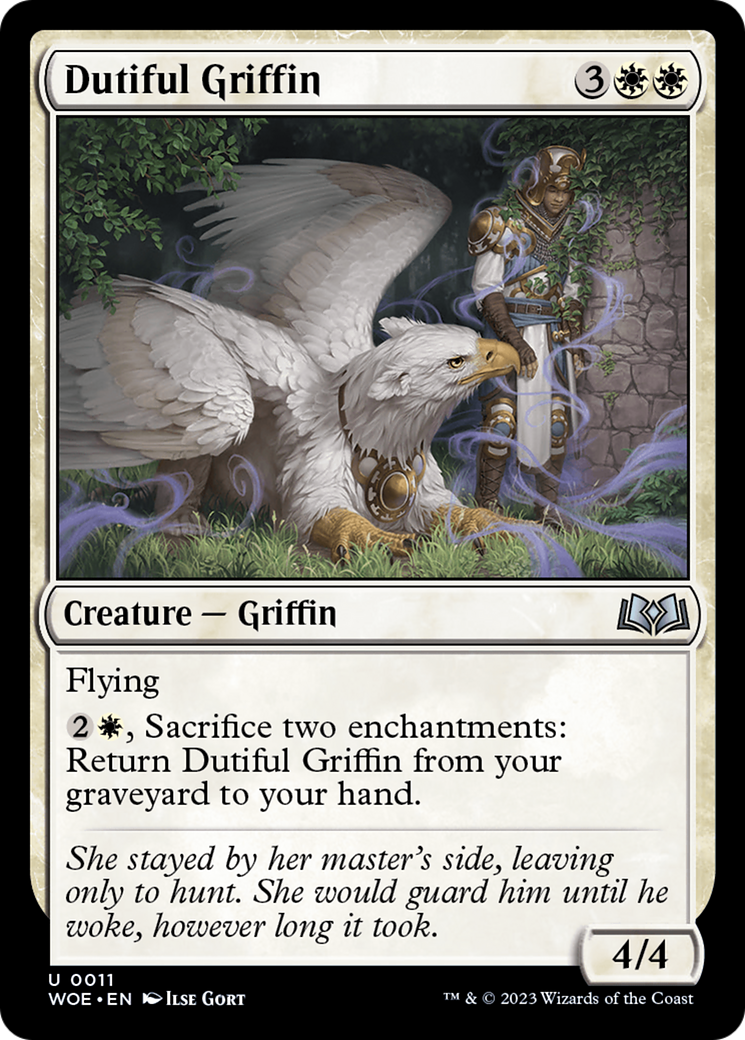 Dutiful Griffin [Wilds of Eldraine] | Galaxy Games LLC