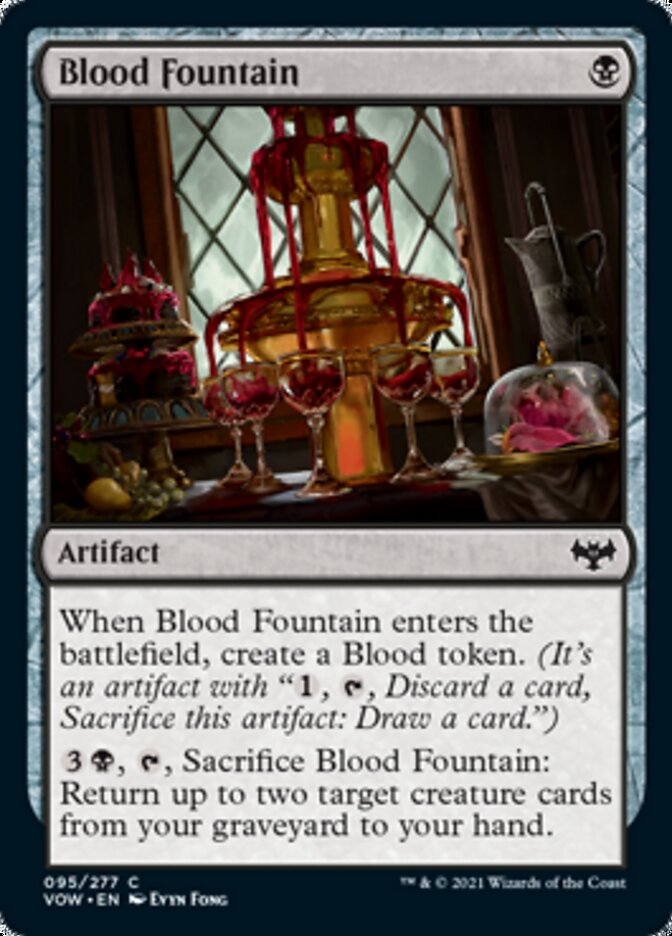 Blood Fountain [Innistrad: Crimson Vow] | Galaxy Games LLC