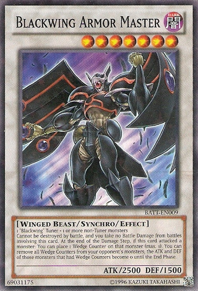 Blackwing Armor Master [BATT-EN009] Starfoil Rare | Galaxy Games LLC