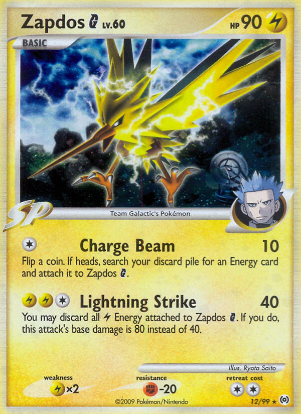 Zapdos G (12/99) [Platinum: Arceus] | Galaxy Games LLC