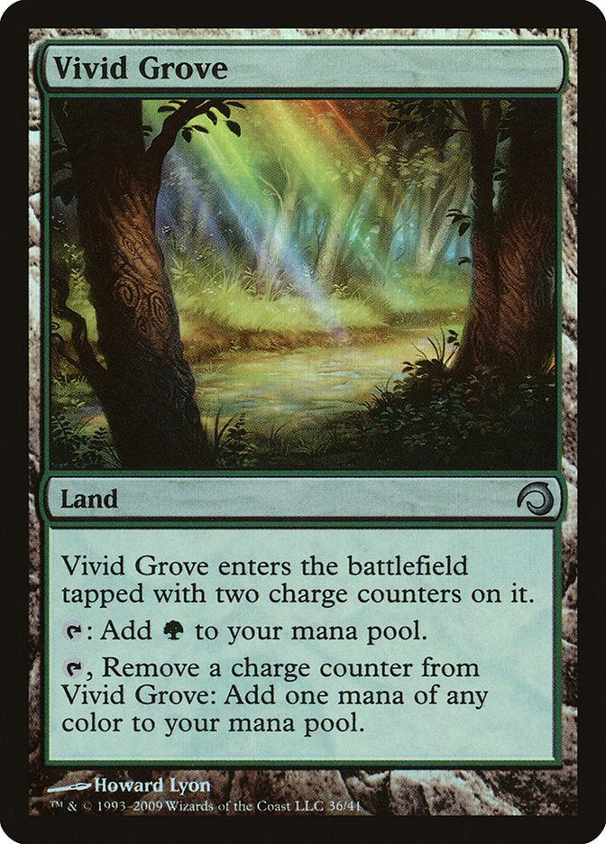 Vivid Grove [Premium Deck Series: Slivers] | Galaxy Games LLC