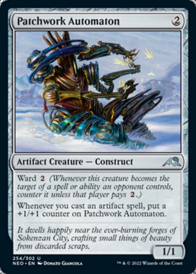Patchwork Automaton [Kamigawa: Neon Dynasty] | Galaxy Games LLC