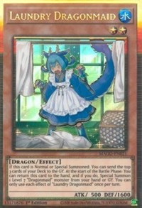 Laundry Dragonmaid [MAGO-EN021] Gold Rare | Galaxy Games LLC