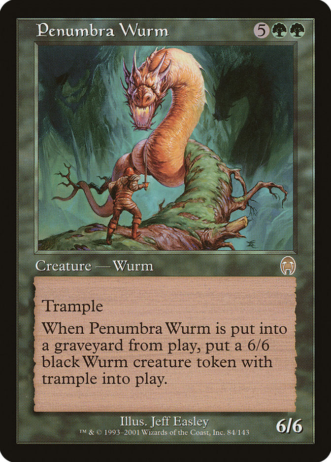 Penumbra Wurm [Apocalypse] | Galaxy Games LLC
