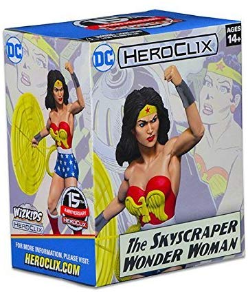 DC HeroClix: 15th Anniversary Elseworlds Colossal Skyscraper Wonder Woman Case Incentive | Galaxy Games LLC