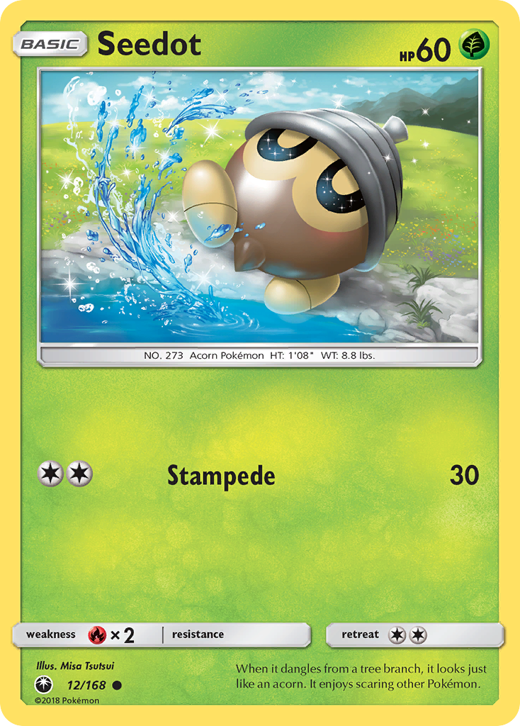 Seedot (12/168) [Sun & Moon: Celestial Storm] | Galaxy Games LLC