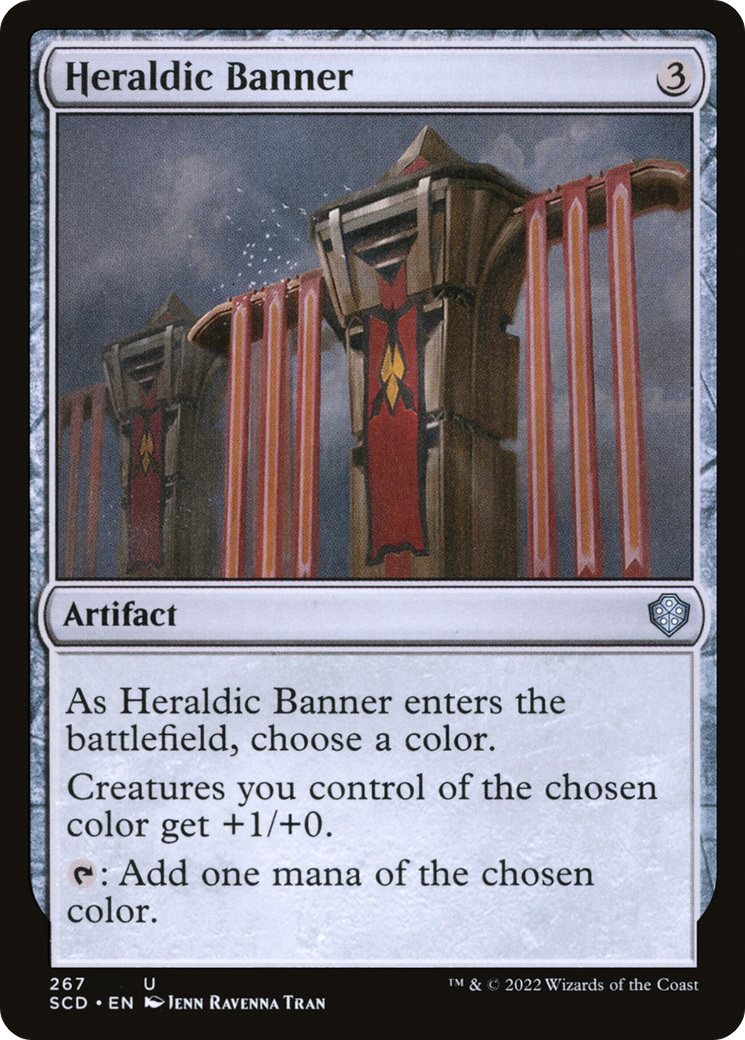 Heraldic Banner [Starter Commander Decks] | Galaxy Games LLC