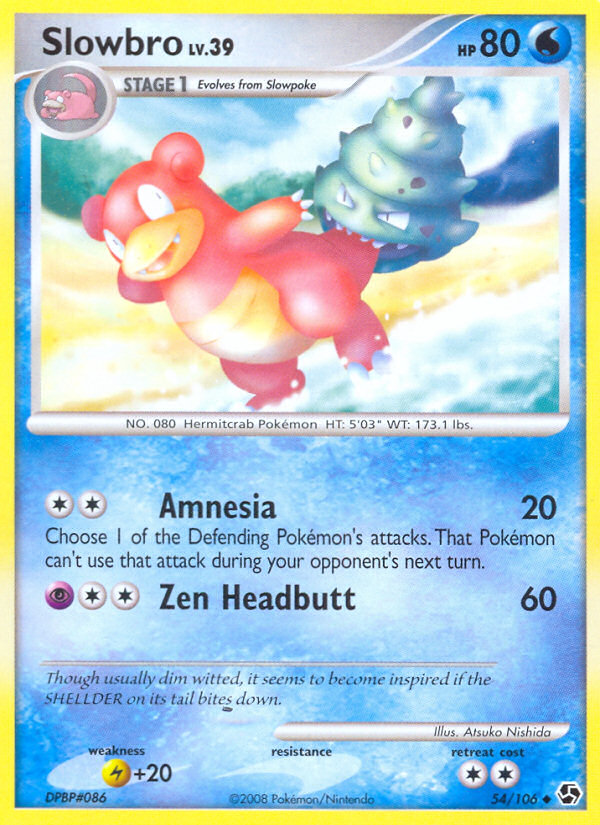 Slowbro (54/106) [Diamond & Pearl: Great Encounters] | Galaxy Games LLC