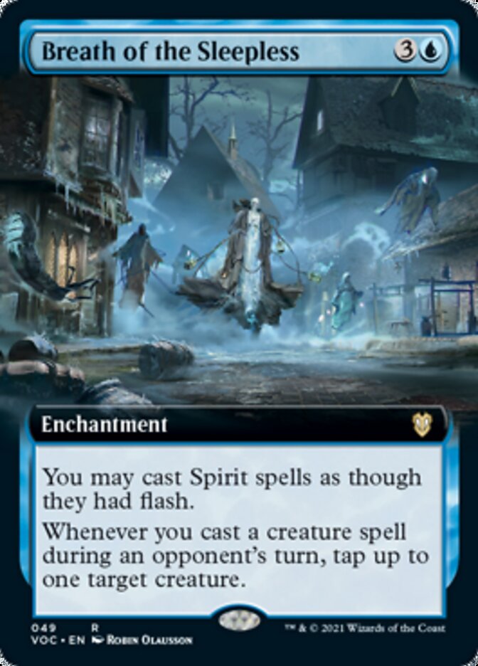 Breath of the Sleepless (Extended Art) [Innistrad: Crimson Vow Commander] | Galaxy Games LLC
