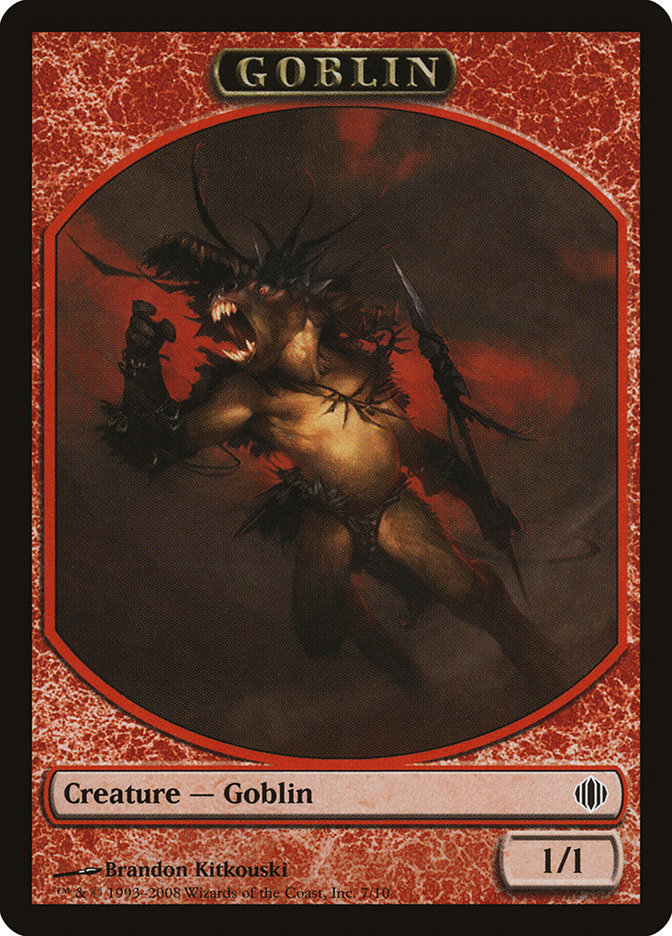 Goblin Token [Shards of Alara Tokens] | Galaxy Games LLC