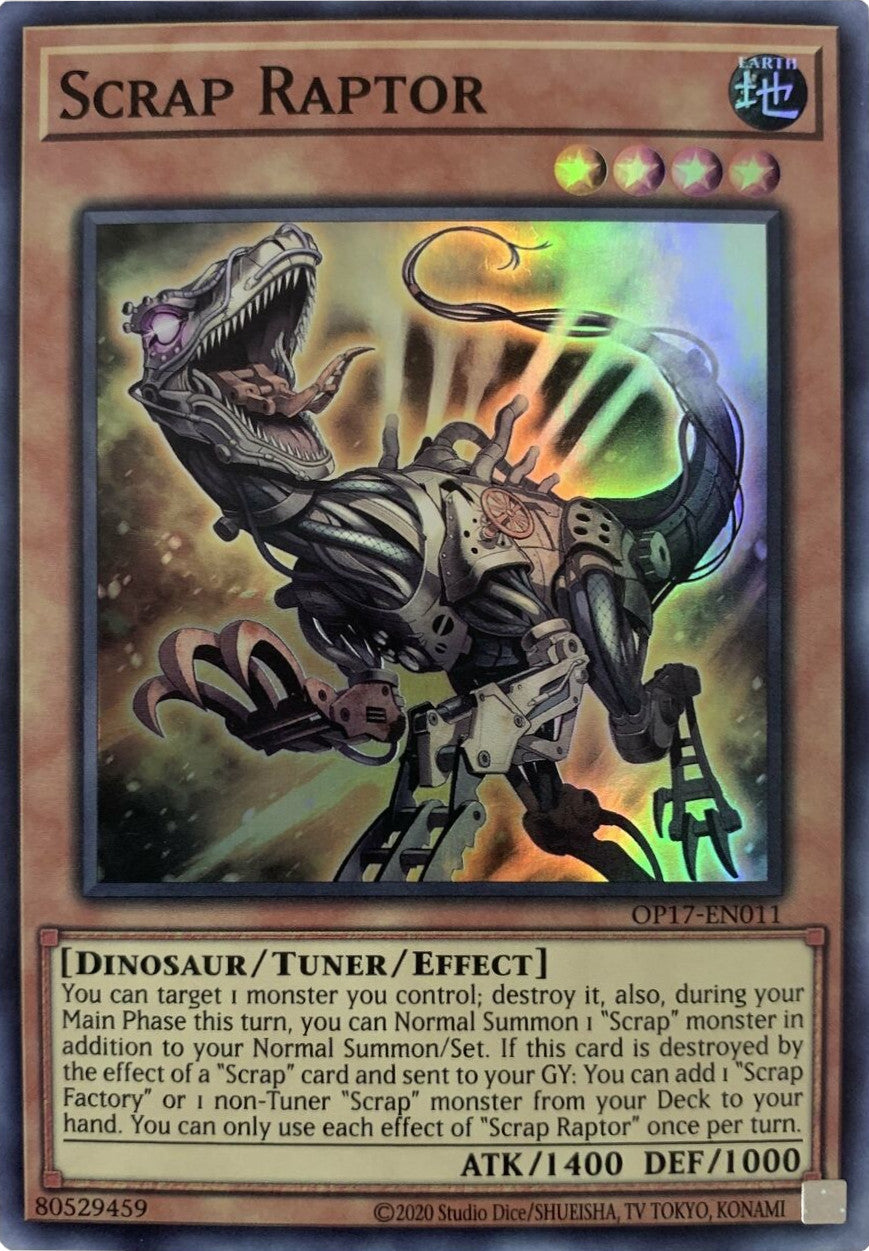 Scrap Raptor [OP17-EN011] Super Rare | Galaxy Games LLC