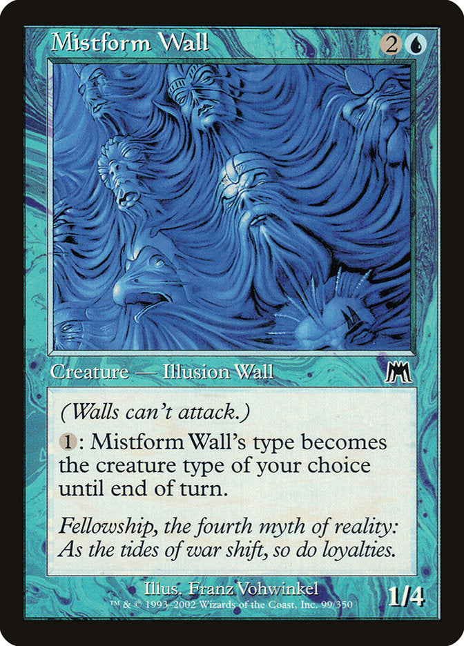 Mistform Wall [Onslaught] | Galaxy Games LLC