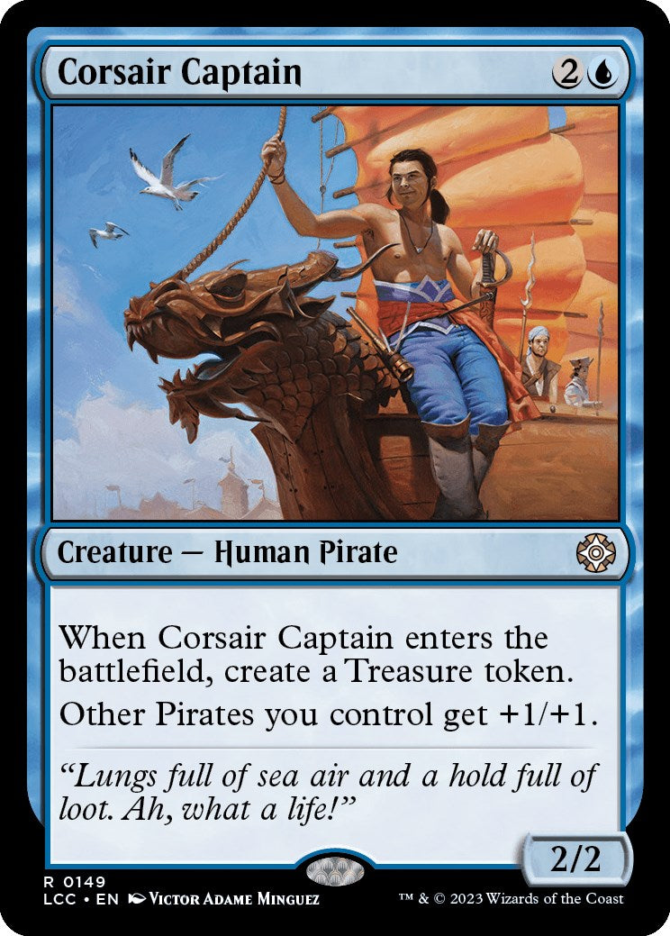 Corsair Captain [The Lost Caverns of Ixalan Commander] | Galaxy Games LLC