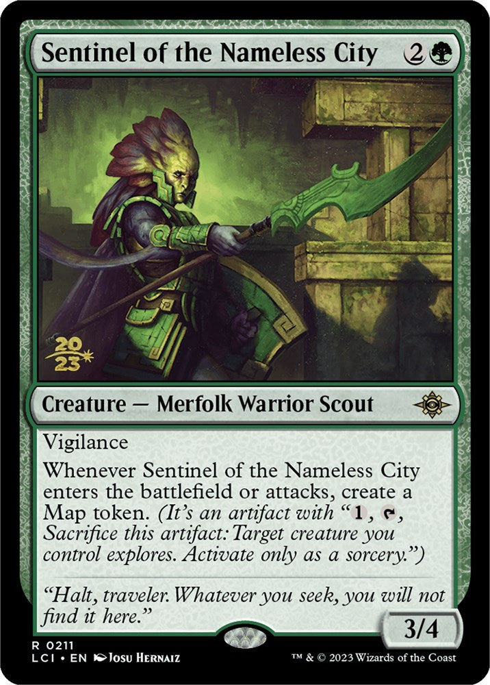 Sentinel of the Nameless City [The Lost Caverns of Ixalan Prerelease Cards] | Galaxy Games LLC