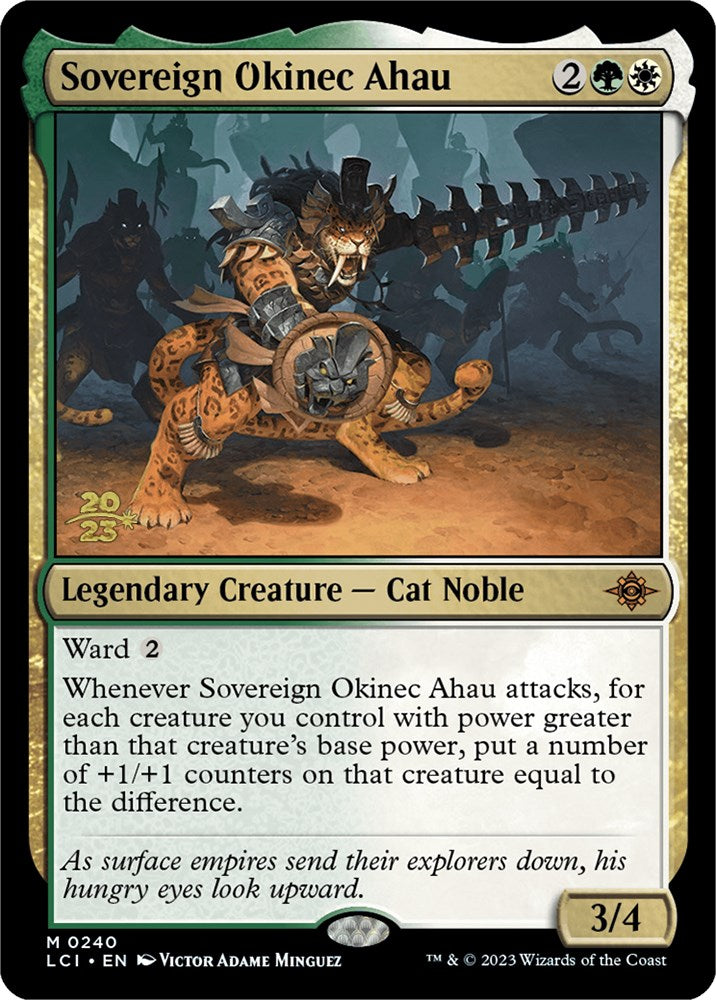 Sovereign Okinec Ahau [The Lost Caverns of Ixalan Prerelease Cards] | Galaxy Games LLC