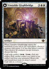 Unstable Glyphbridge // Sandswirl Wanderglyph [The Lost Caverns of Ixalan Prerelease Cards] | Galaxy Games LLC