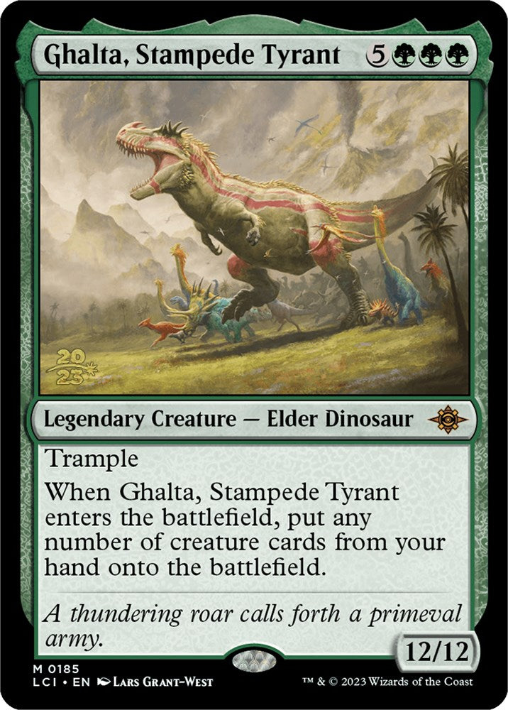 Ghalta, Stampede Tyrant [The Lost Caverns of Ixalan Prerelease Cards] | Galaxy Games LLC