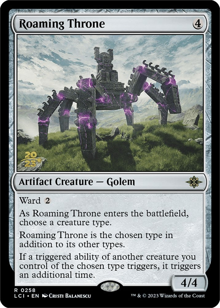 Roaming Throne [The Lost Caverns of Ixalan Prerelease Cards] | Galaxy Games LLC