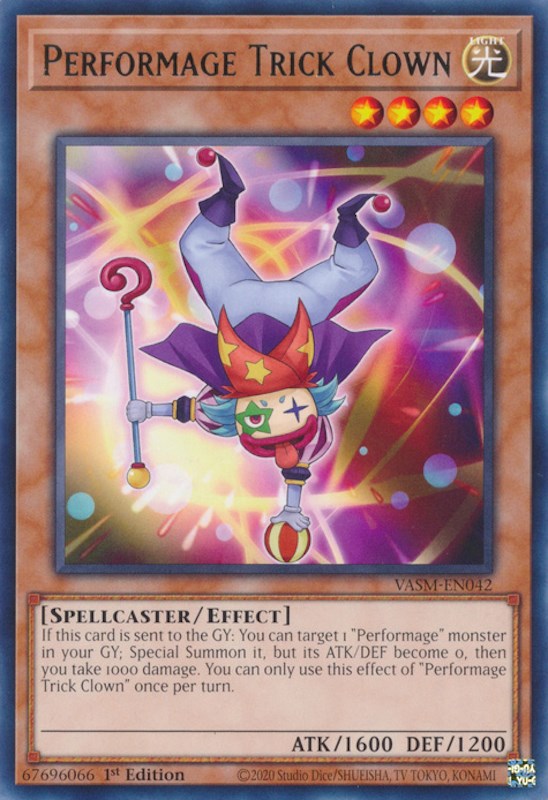 Performage Trick Clown [VASM-EN042] Rare | Galaxy Games LLC