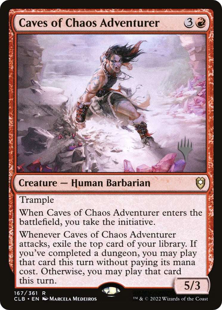 Caves of Chaos Adventurer (Promo Pack) [The Lost Caverns of Ixalan Promos] | Galaxy Games LLC