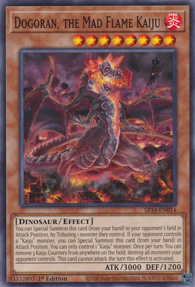 Dogoran, the Mad Flame Kaiju [SR14-EN014] Common | Galaxy Games LLC