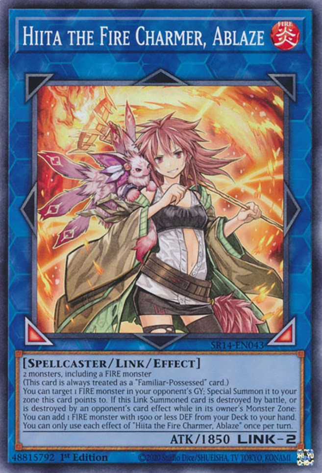 Hiita the Fire Charmer, Ablaze [SR14-EN043] Common | Galaxy Games LLC