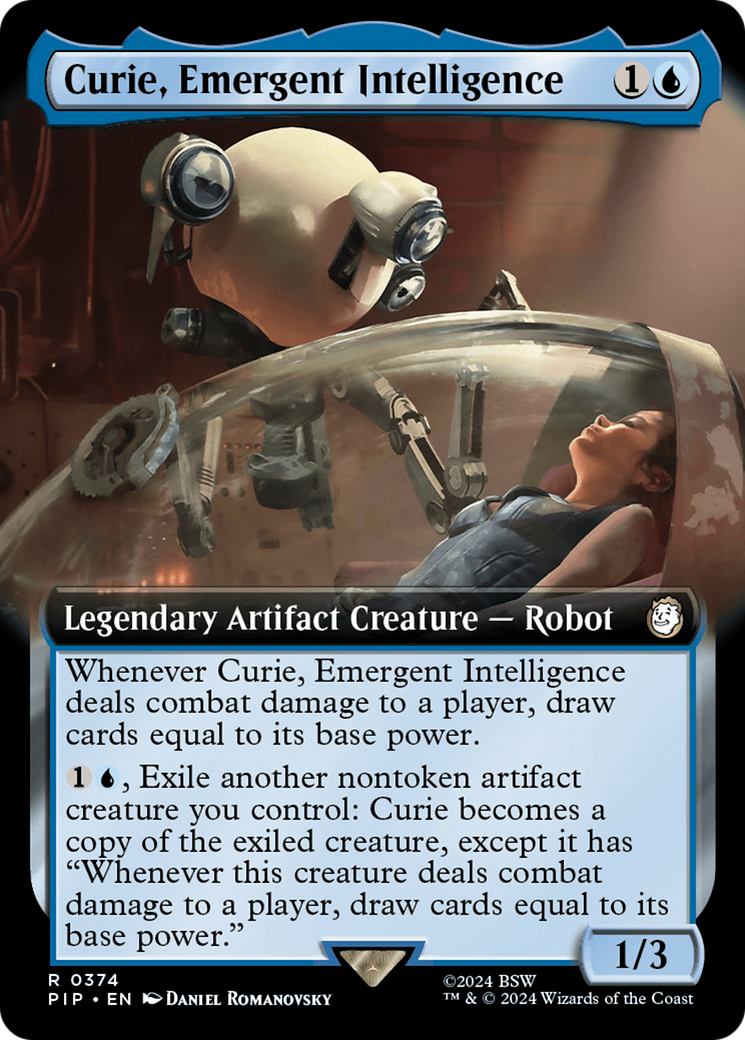 Curie, Emergent Intelligence (Extended Art) [Fallout] | Galaxy Games LLC