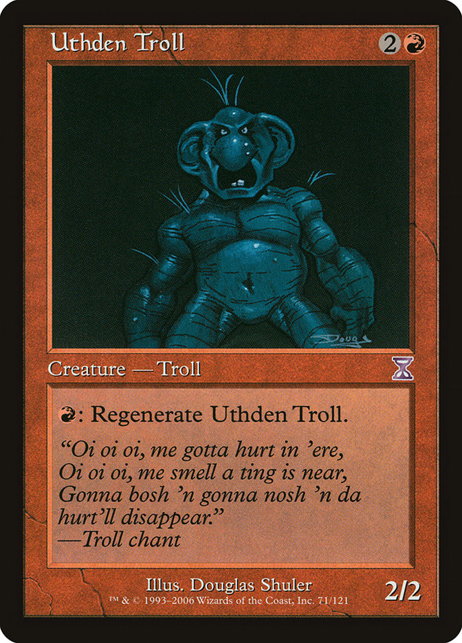 Uthden Troll [Time Spiral Timeshifted] | Galaxy Games LLC