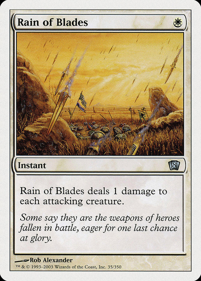 Rain of Blades [Eighth Edition] | Galaxy Games LLC