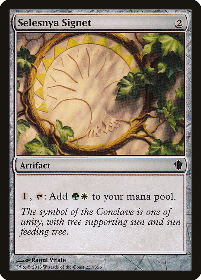 Selesnya Signet [Commander 2013] | Galaxy Games LLC