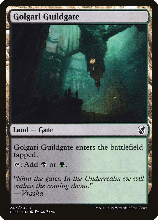 Golgari Guildgate [Commander 2019] | Galaxy Games LLC