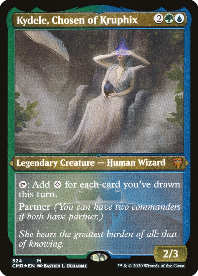 Kydele, Chosen of Kruphix (Etched) [Commander Legends] | Galaxy Games LLC