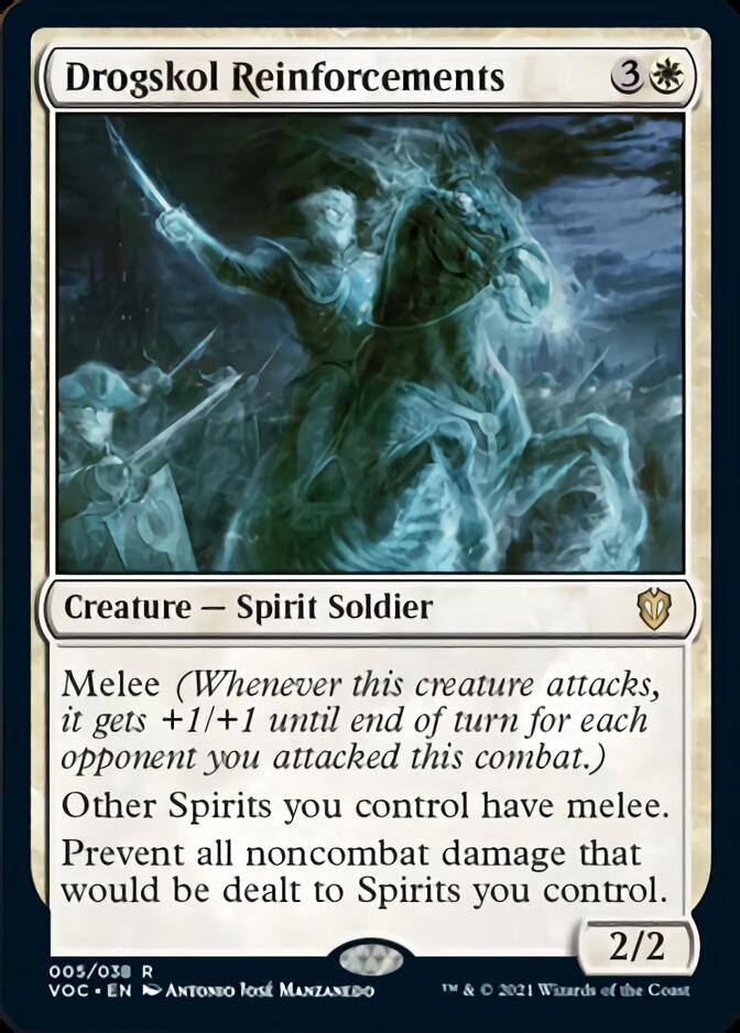 Drogskol Reinforcements [Innistrad: Crimson Vow Commander] | Galaxy Games LLC