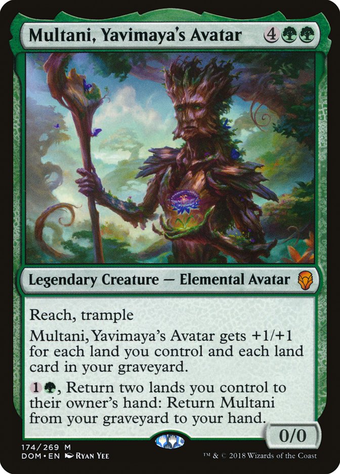 Multani, Yavimaya's Avatar [Dominaria] | Galaxy Games LLC