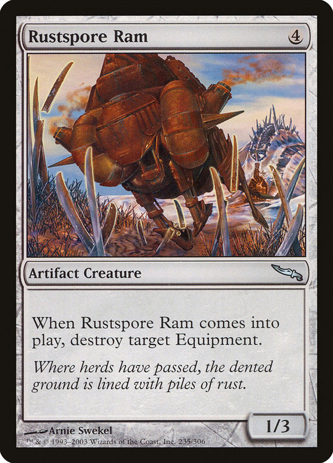 Rustspore Ram [Mirrodin] | Galaxy Games LLC