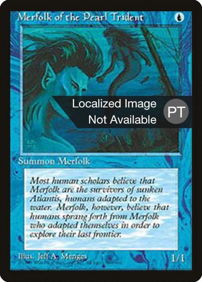 Merfolk of the Pearl Trident [Fourth Edition (Foreign Black Border)] | Galaxy Games LLC