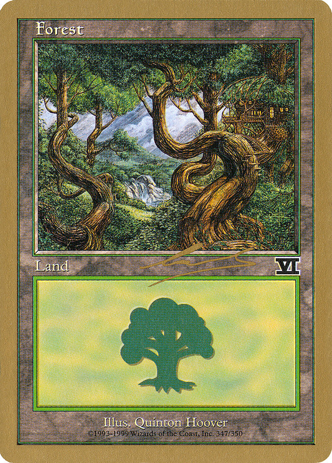 Forest (nl347) (Nicolas Labarre) [World Championship Decks 2000] | Galaxy Games LLC