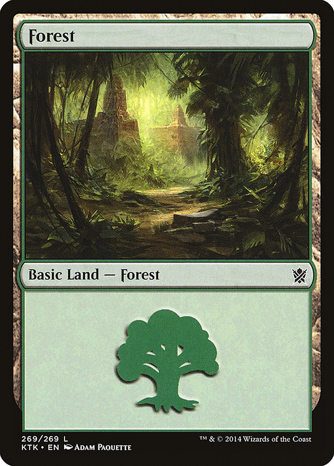 Forest (269) [Khans of Tarkir] | Galaxy Games LLC