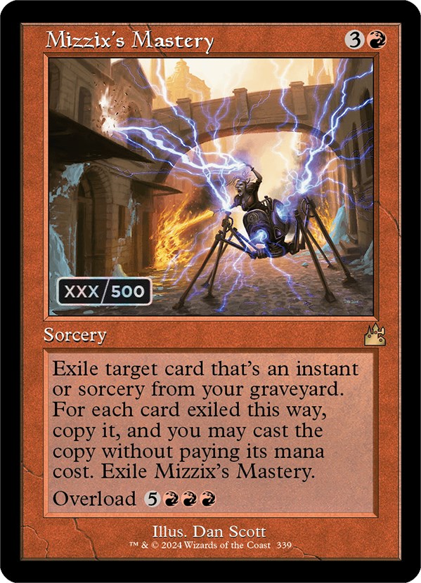 Mizzix's Mastery (Retro) (Serialized) [Ravnica Remastered] | Galaxy Games LLC