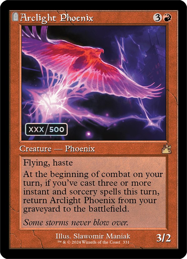 Arclight Phoenix (Retro) (Serialized) [Ravnica Remastered] | Galaxy Games LLC